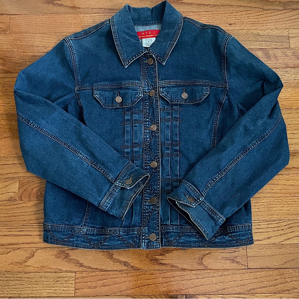 NYDJ Denim Jean Jacket size XL